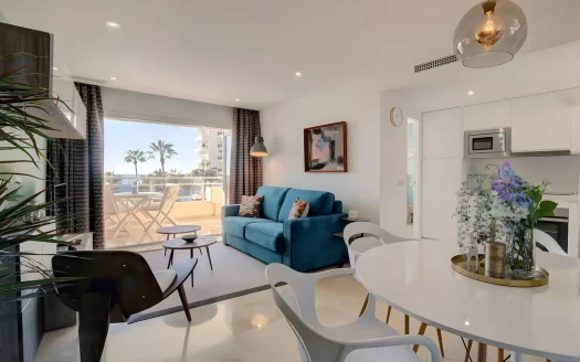 Front Line Beach Apartment in Marbella: 2-Bedroom Luxury with Stunning Sea Views